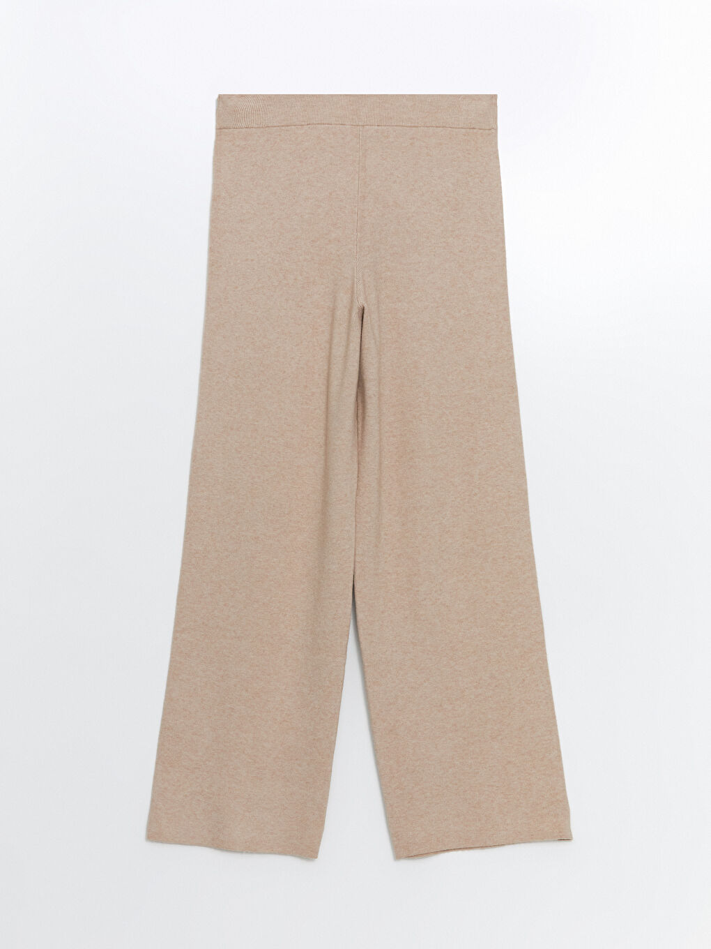 Elasticated Waist Women's Knitwear Trousers-5