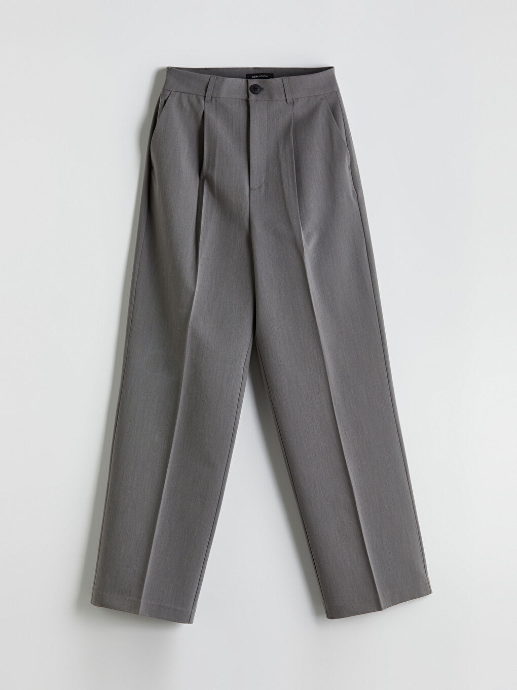 LCW Vision Loose Fit Pleated Women's Trousers -W59648Z8-JMD