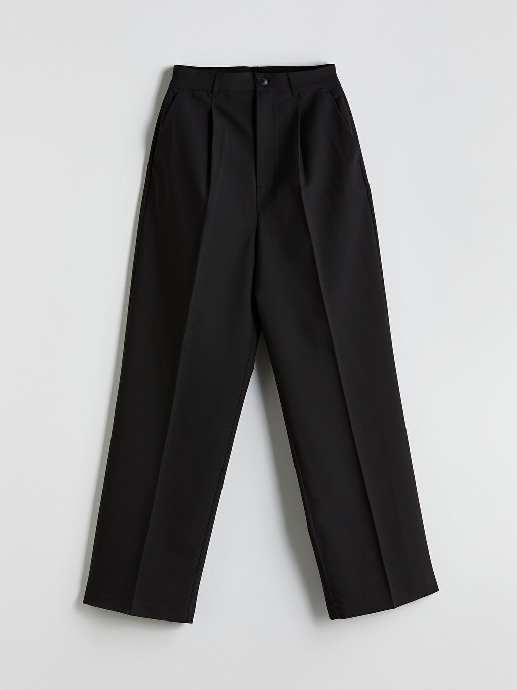 LCW Vision Loose Fit Wide Leg Women's Pleated Trousers -W59652Z8-CVL