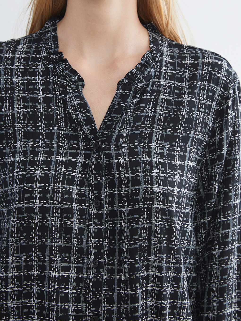 LCW Grace Woman BLACK Shirt -W59655Z8-LQJ