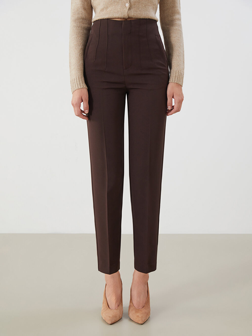 LCW Vision Carrot Fit Women's Trousers -W59689Z8-Z0Z