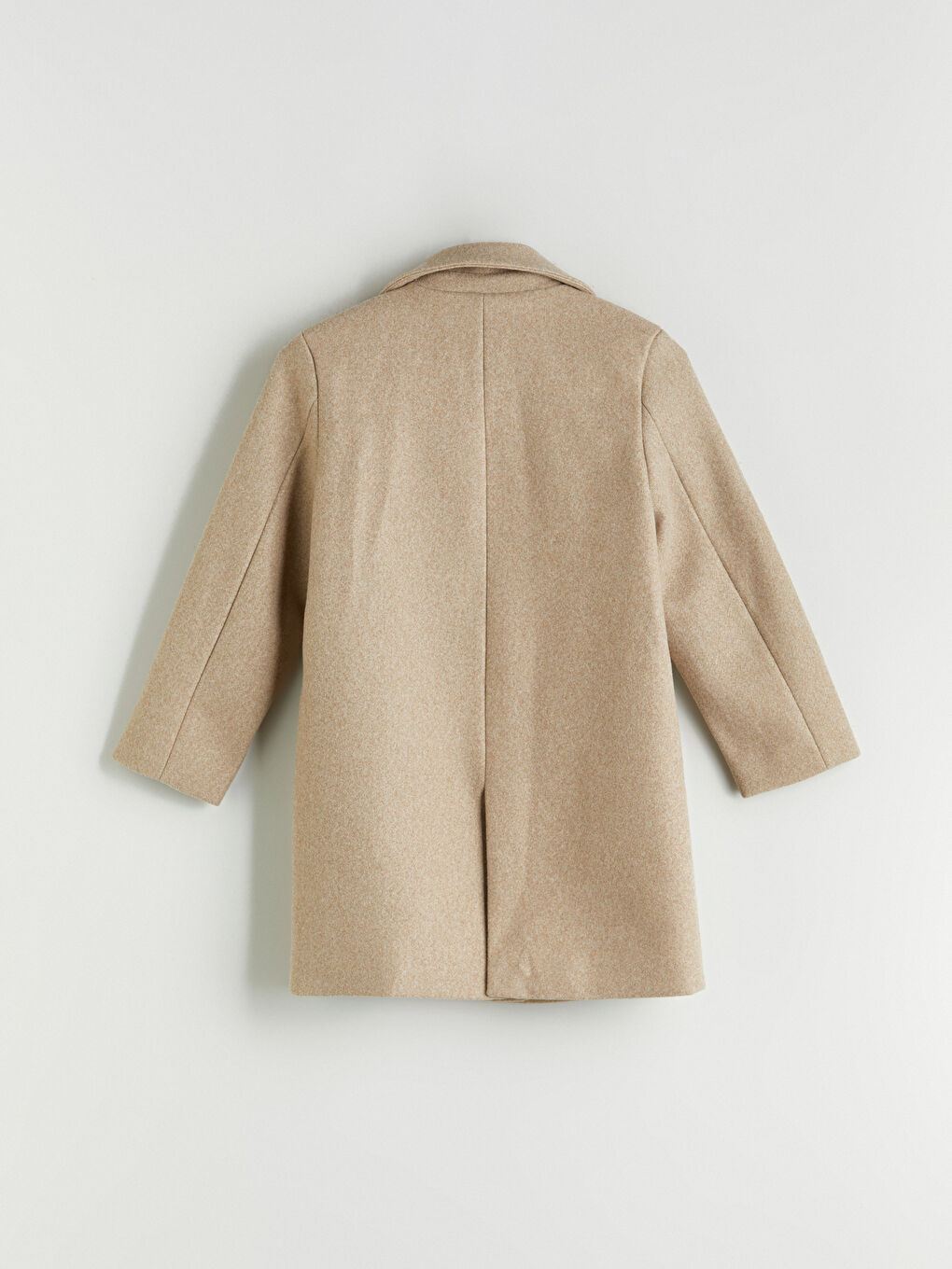 Girl's Heavy Peacoat-4