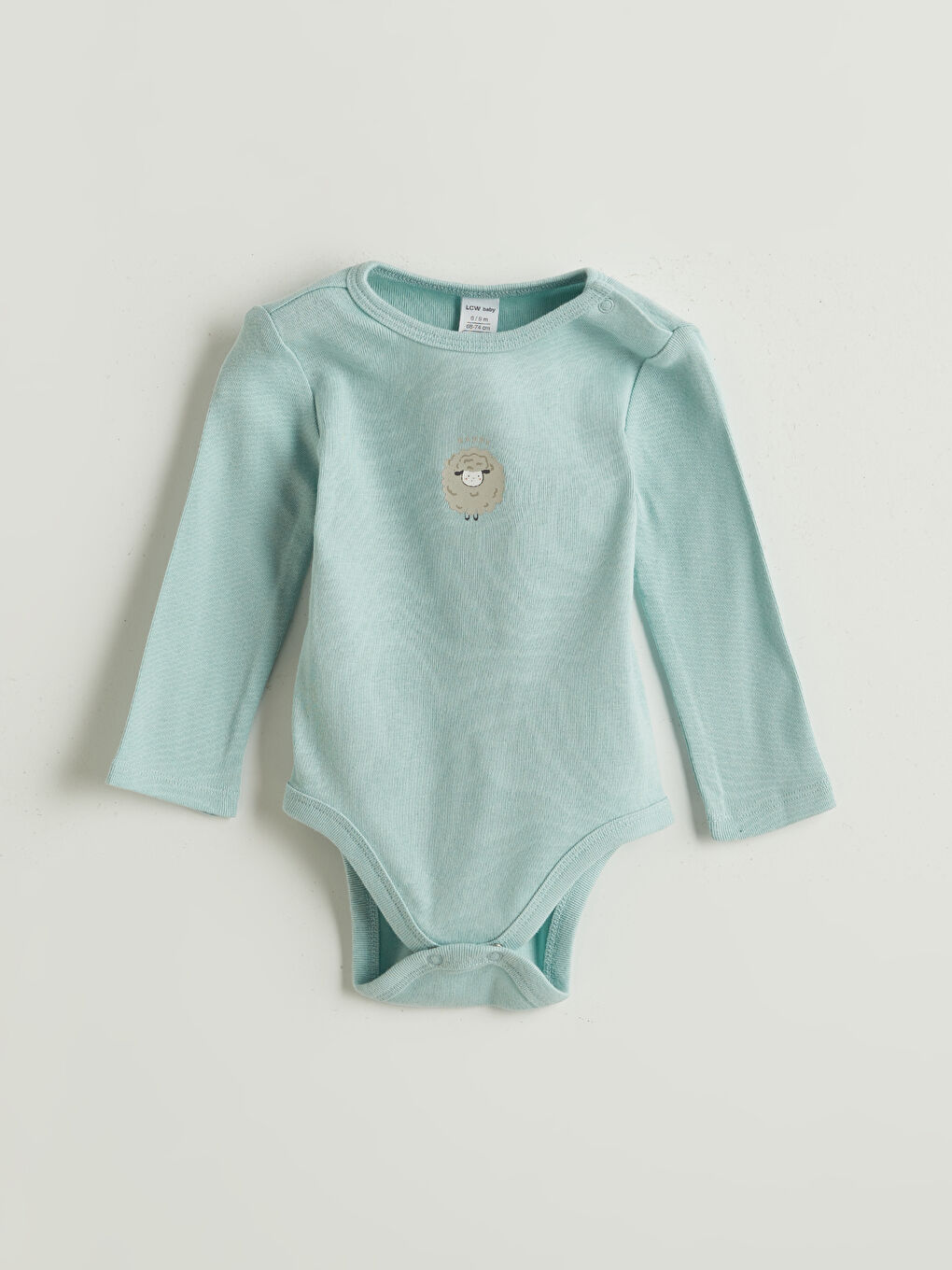 LC WAIKIKI Baby Boy BLUE Bodysuit -W59741Z1-G0S
