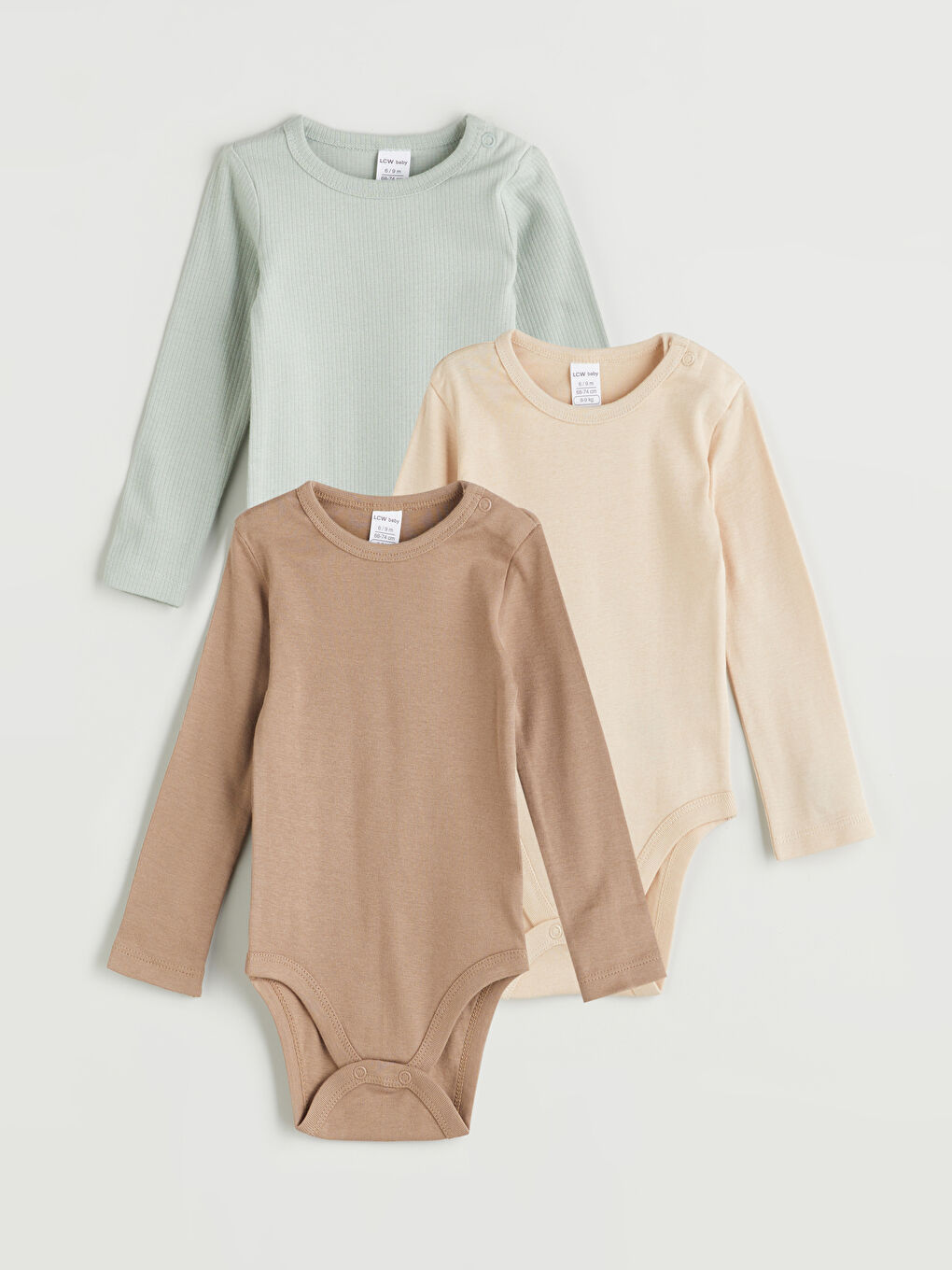 LCW baby Baby Boy GREEN Bodysuit -W59746Z1-FLL