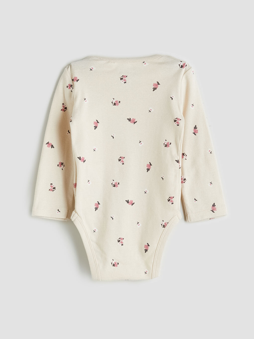 LC WAIKIKI Baby Girl BEIGE Bodysuit -W59749Z1-LQB