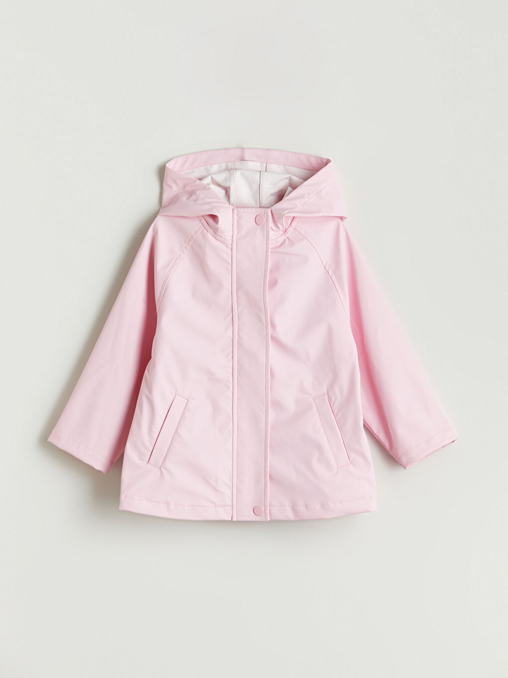 LCW Kids Hooded Girls' Coat -W59756Z1-FZP