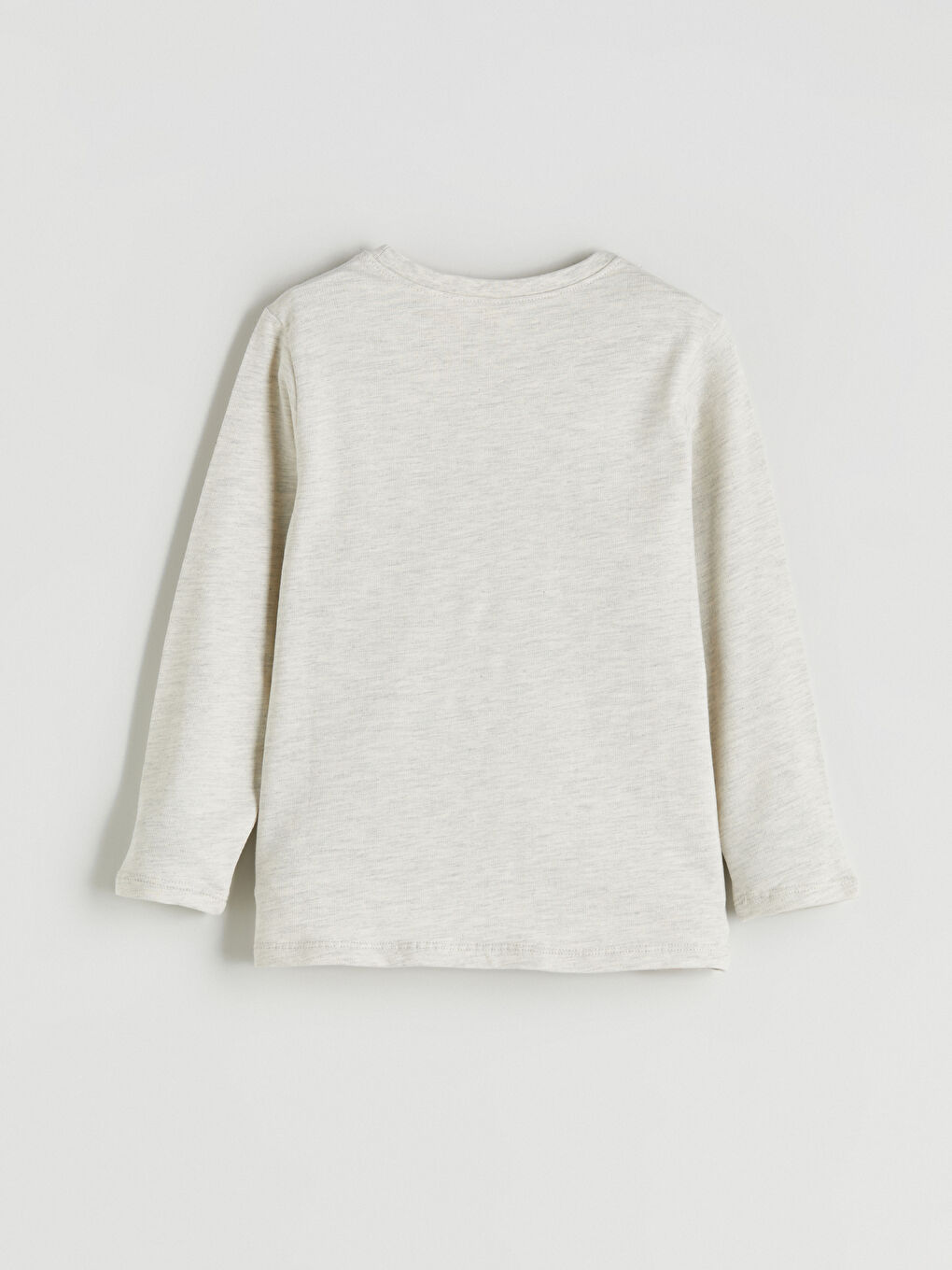 Bej Bisiklet Yaka Spider-Man Baskılı Erkek Çocuk Pijama Üstü-1