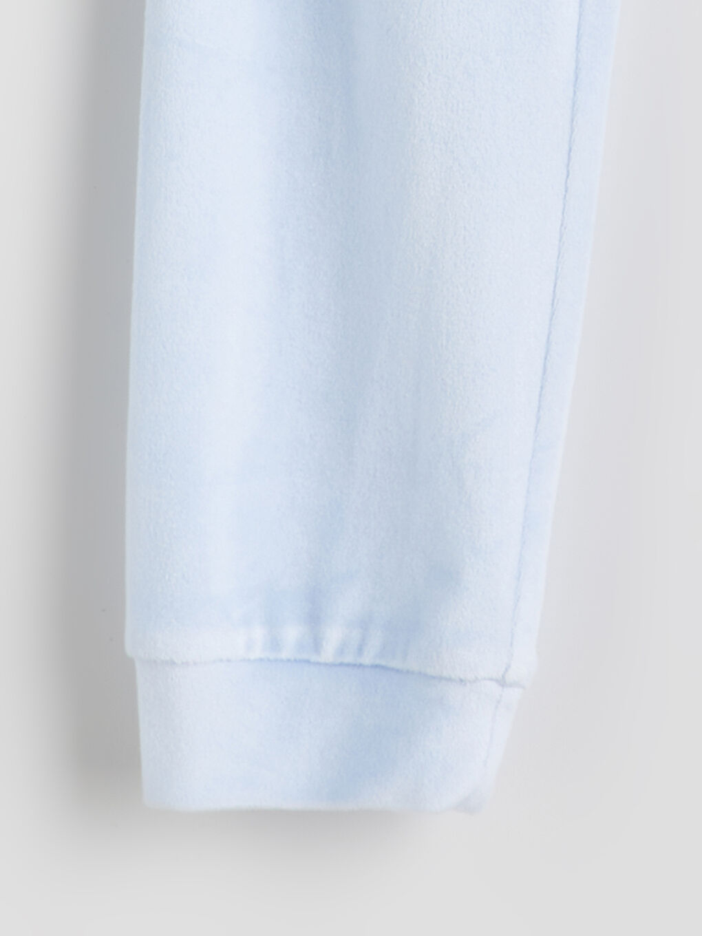 Crew Neck Velvet Girls' Pyjama Set-5
