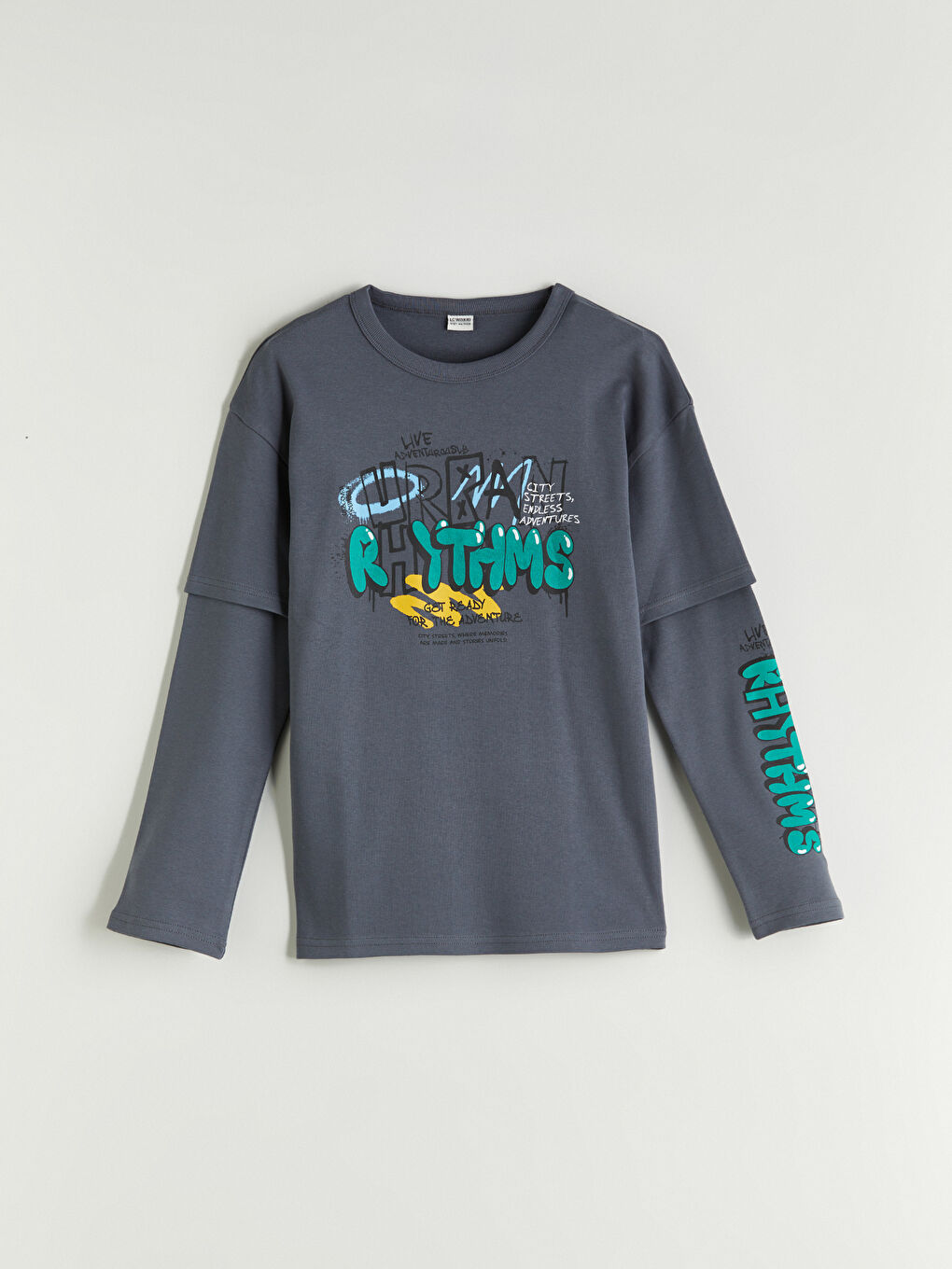 LCW Kids Тениска с кръгло деколте за момчета -W59806Z4-HFP