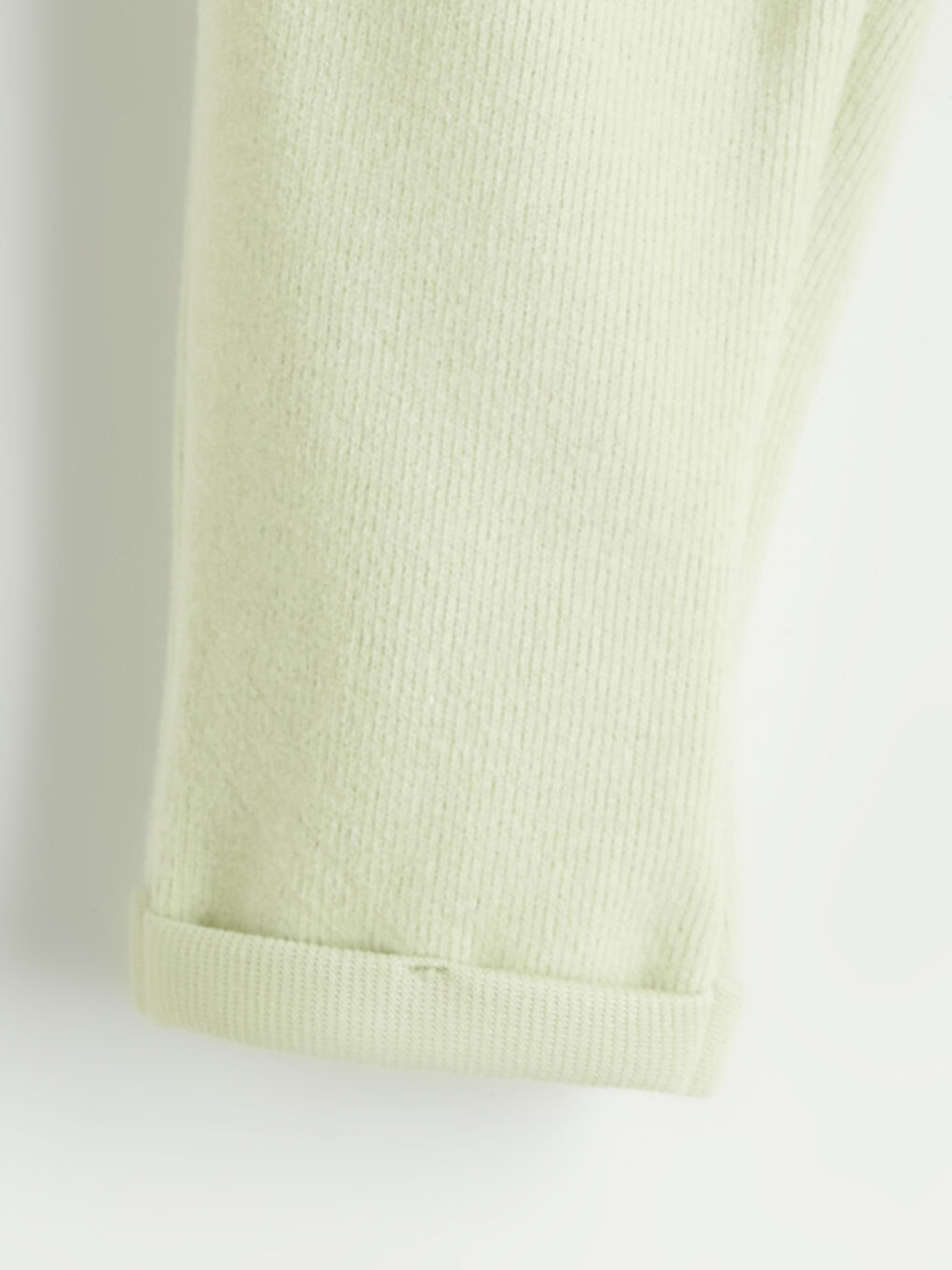 Yeşil Beli Lastikli Kız Bebek Eşofman Altı-2