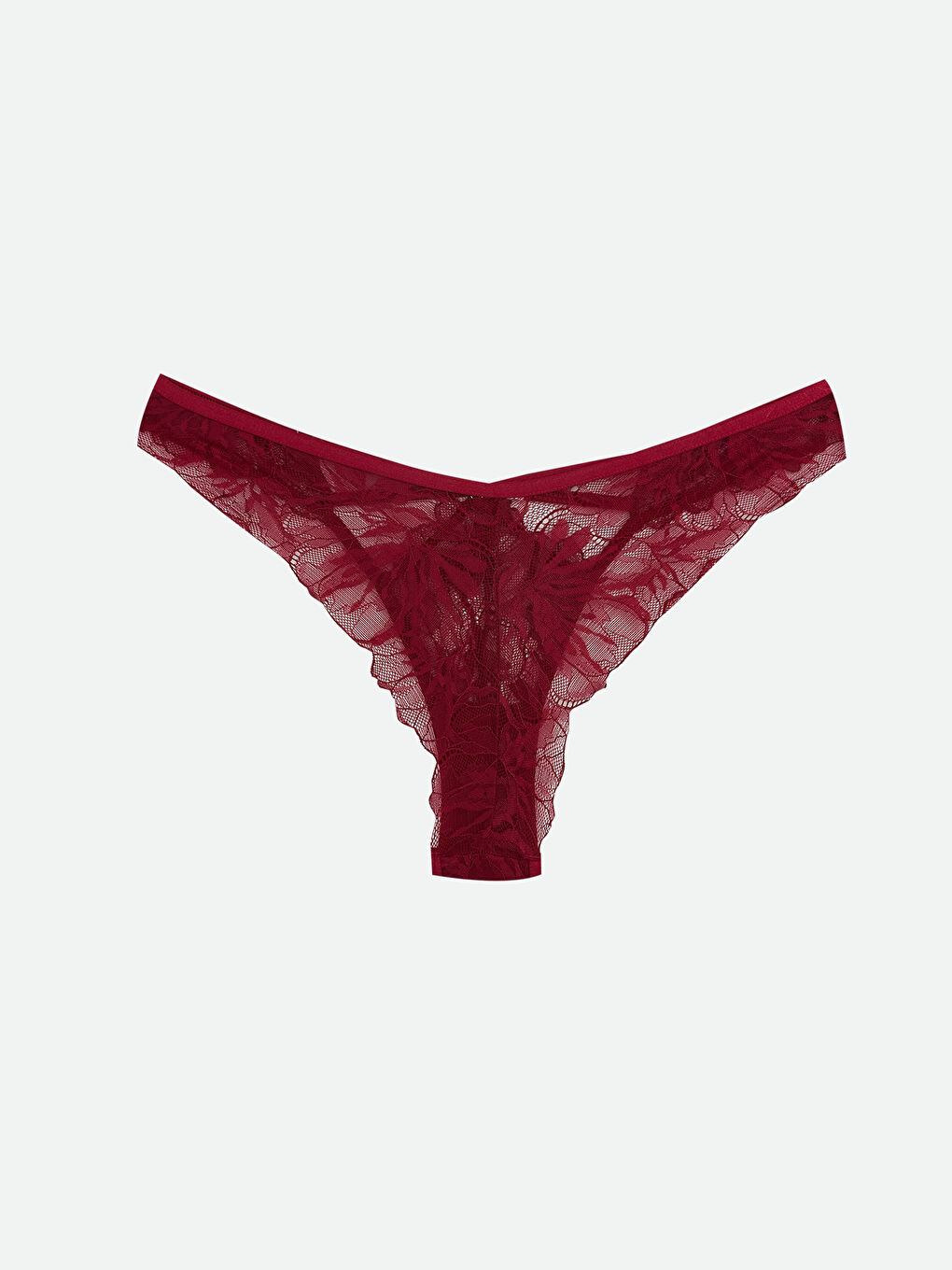 Lace Fancy Brazilian Knickers-4
