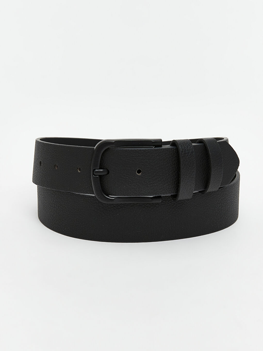 Faux Leather Men's Belt-1