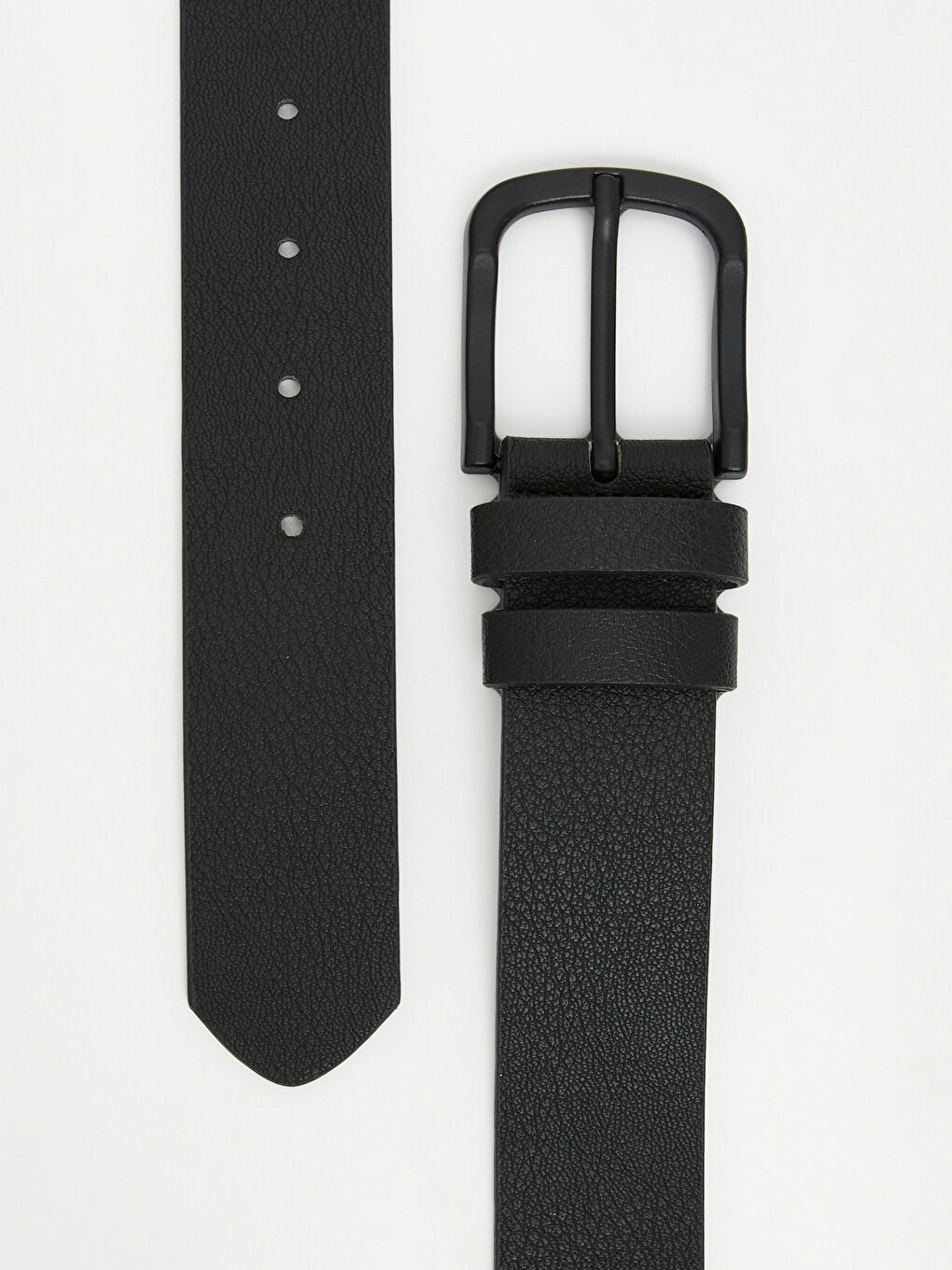 Faux Leather Men's Belt-4