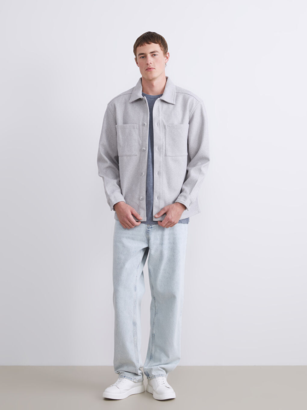 GREY Overshirt-1