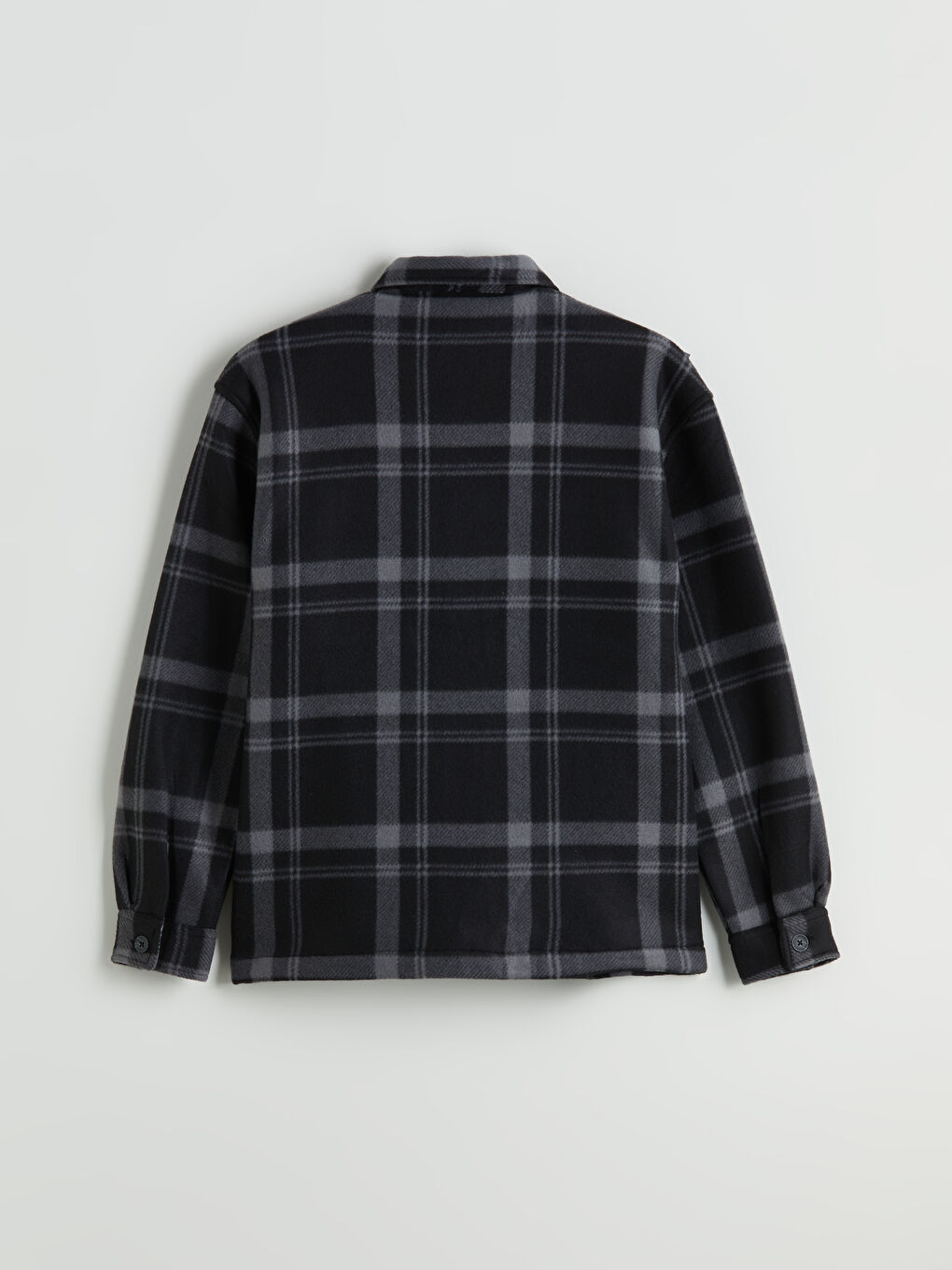 Comfortable Fit Long Sleeve Plaid Men's Shirt Jacket-5