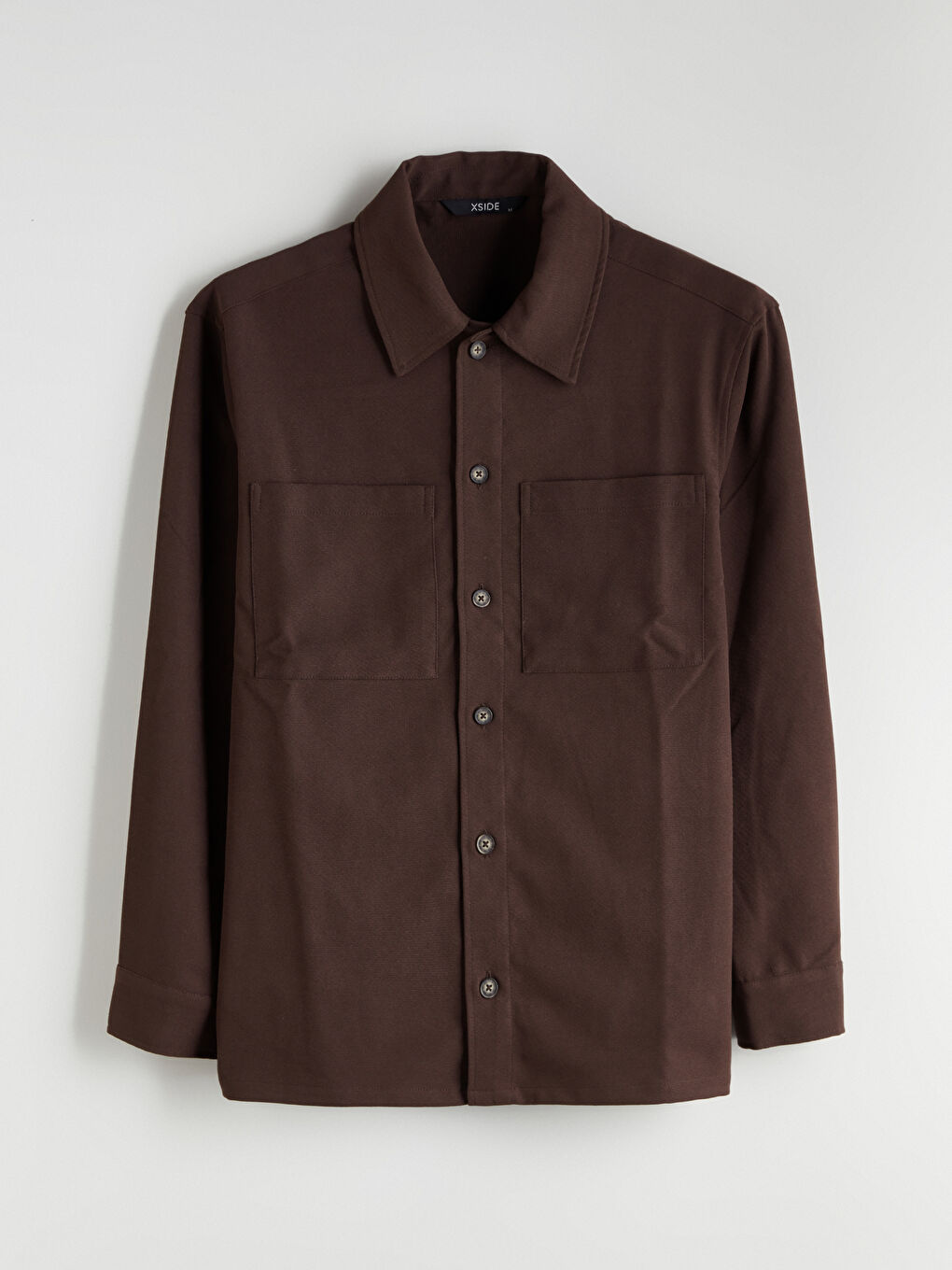 Comfortable Fit Long Sleeve Velvet Men's Shirt Jacket-8