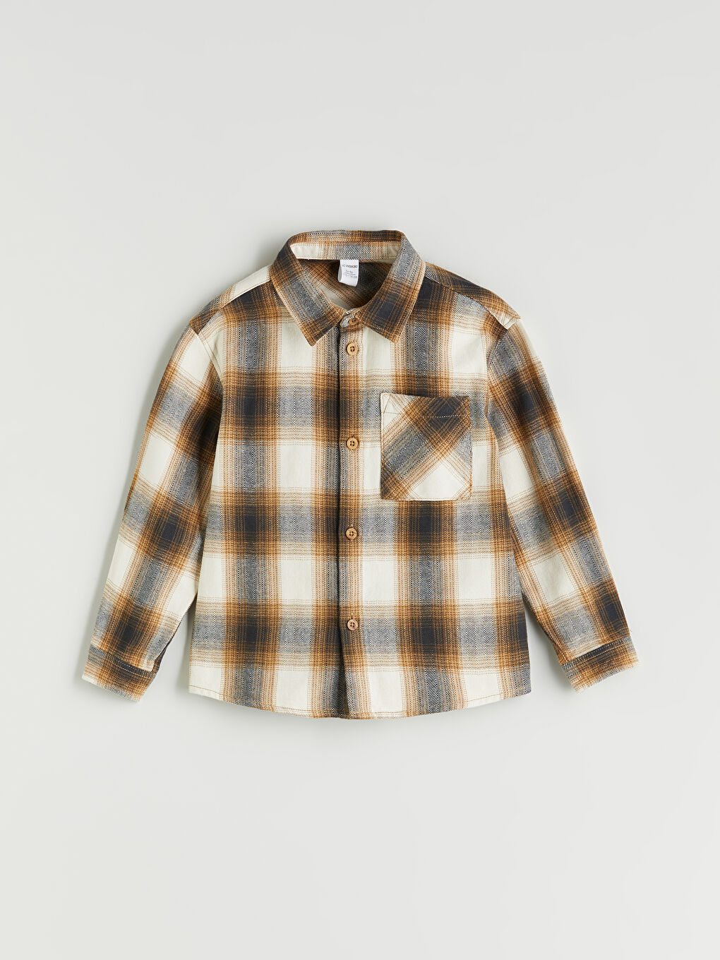 Plaid Boys' Flannel Shirt
