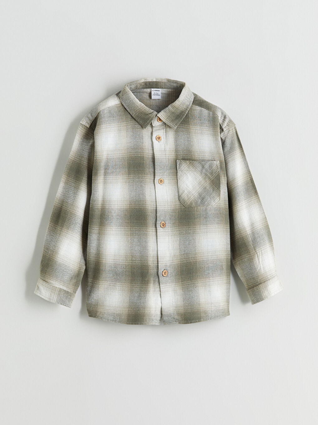 Long Sleeve Plaid Boys' Shirt