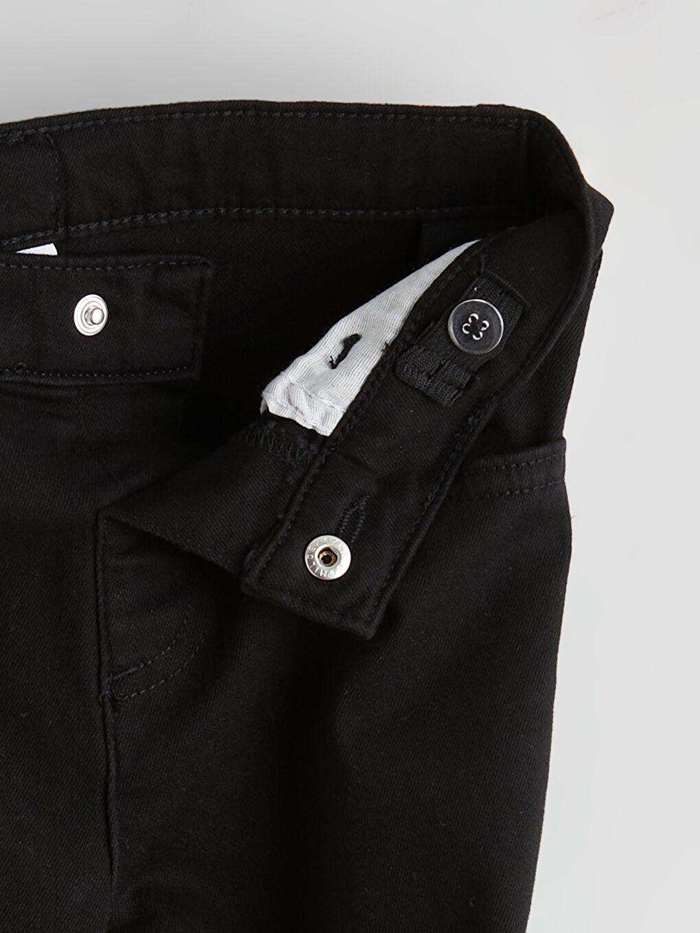 Siyah Basic Erkek Çocuk Pantolon-1