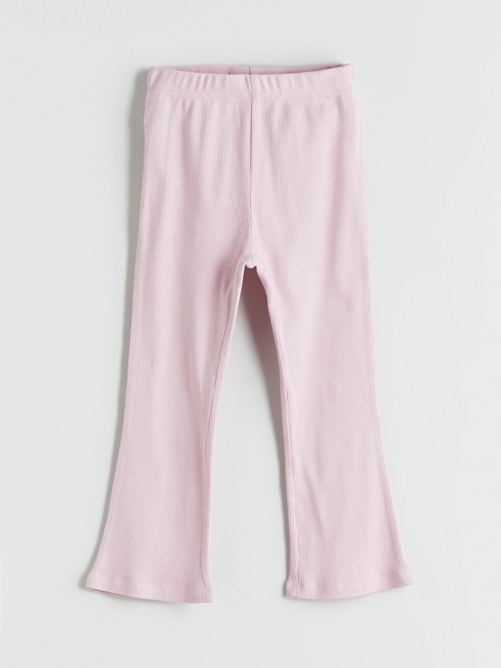 Lila Beli Lastikli Kız Çocuk Tayt