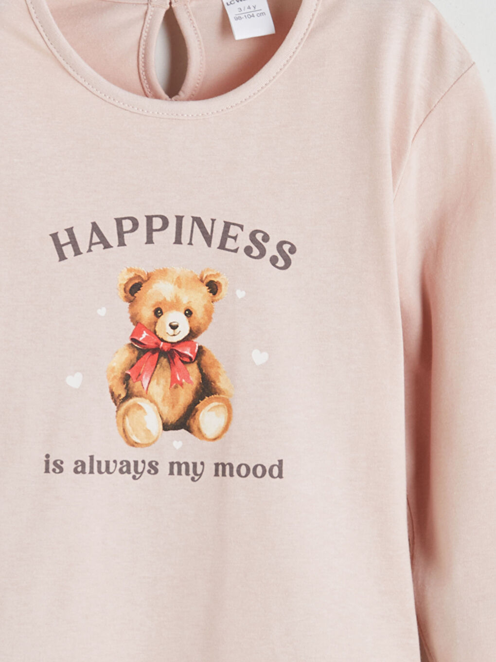 LCW Kids Момиче Розово Блуза -W59926Z1-G4J