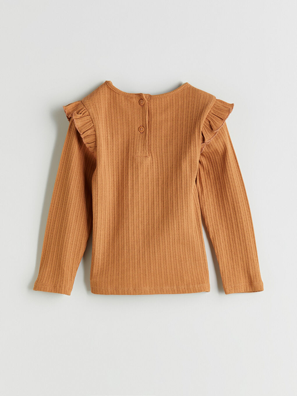LCW Kids تي شيرت بنات بكول مدور -W59932Z1-GQS