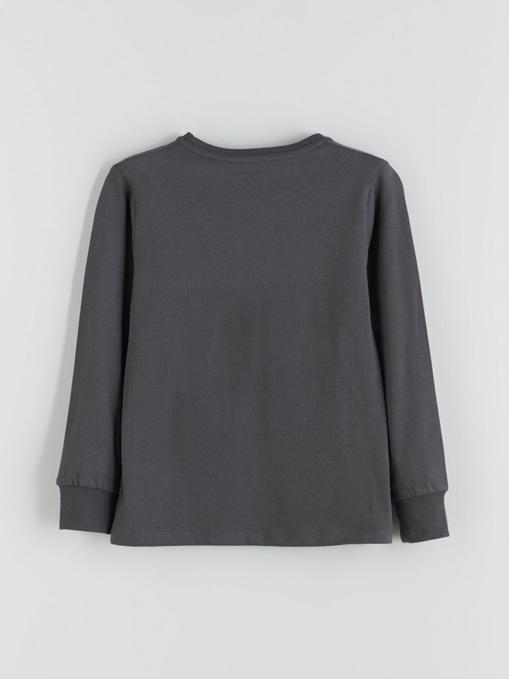 Gri Star Wars Baskılı Erkek Çocuk Pijama Üst-1