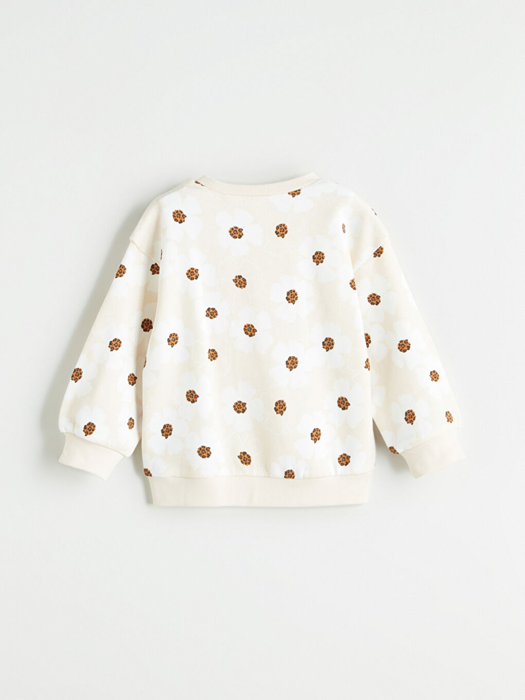 LCW Kids Crew Neck Girls' Sweatshirt -W59945Z1-LQA
