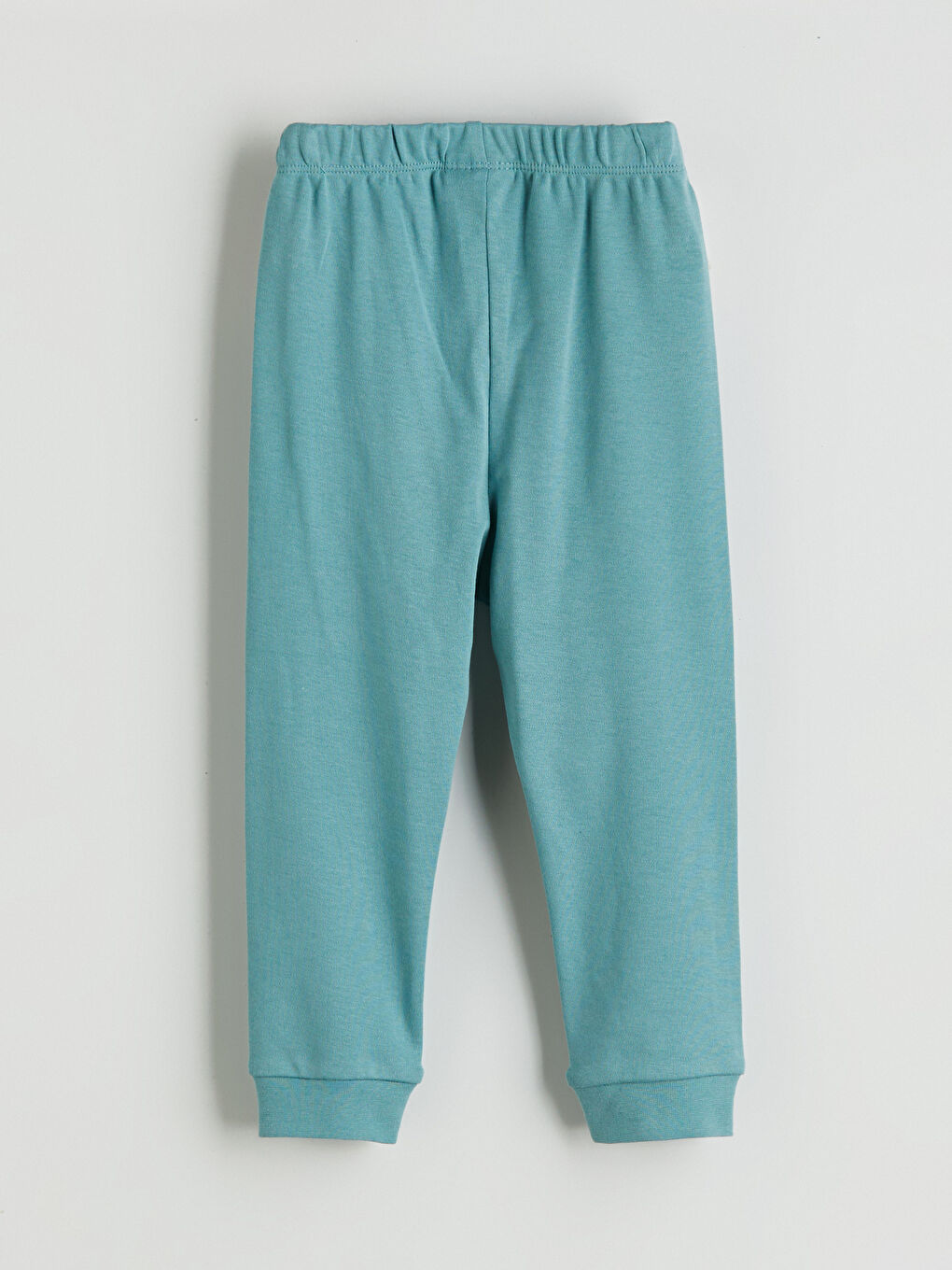 Yeşil Basic Erkek Bebek Jogger Pantolon-1