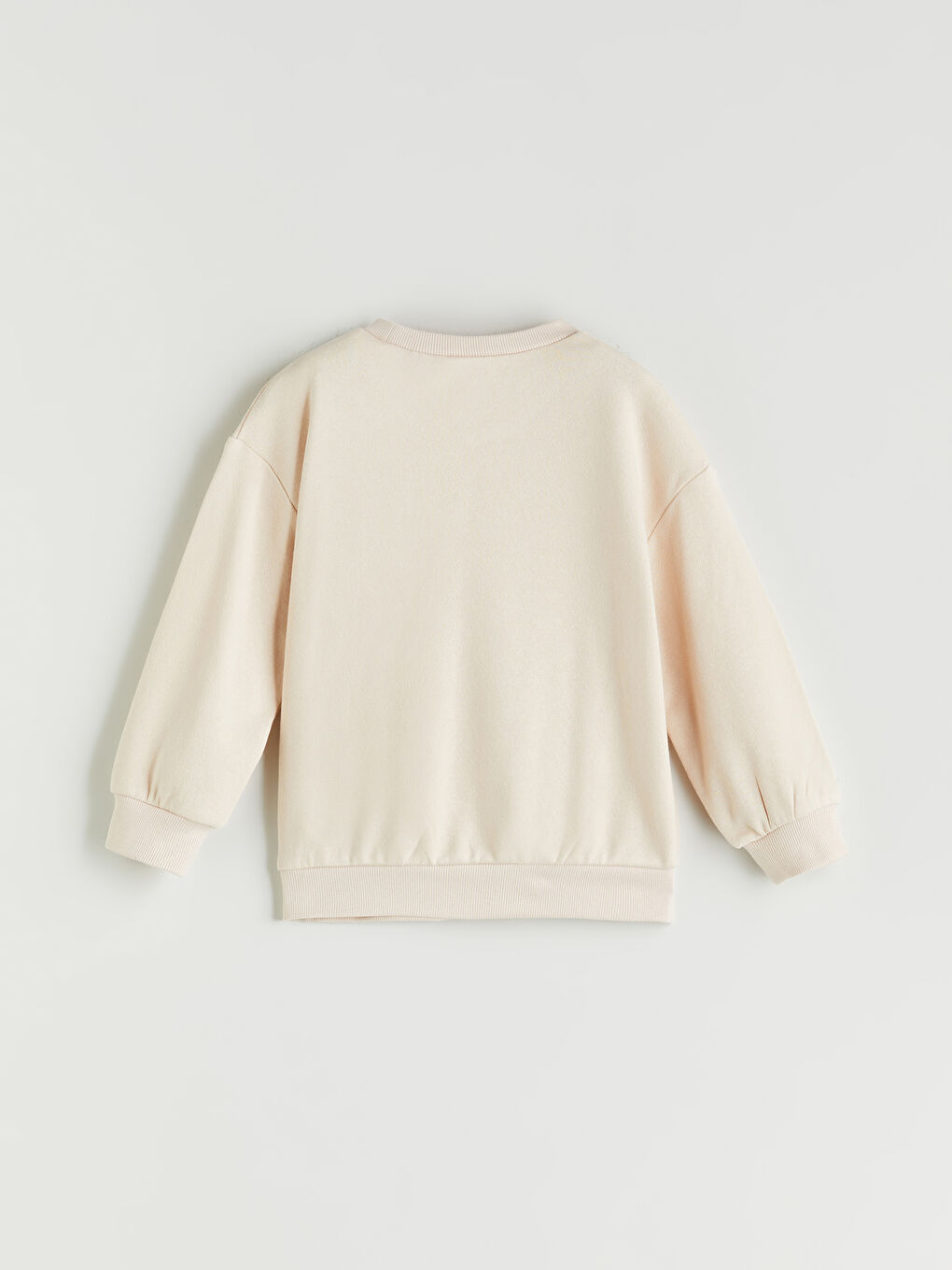 LCW Kids Crew Neck Girls' Sweatshirt -W59949Z1-QWF