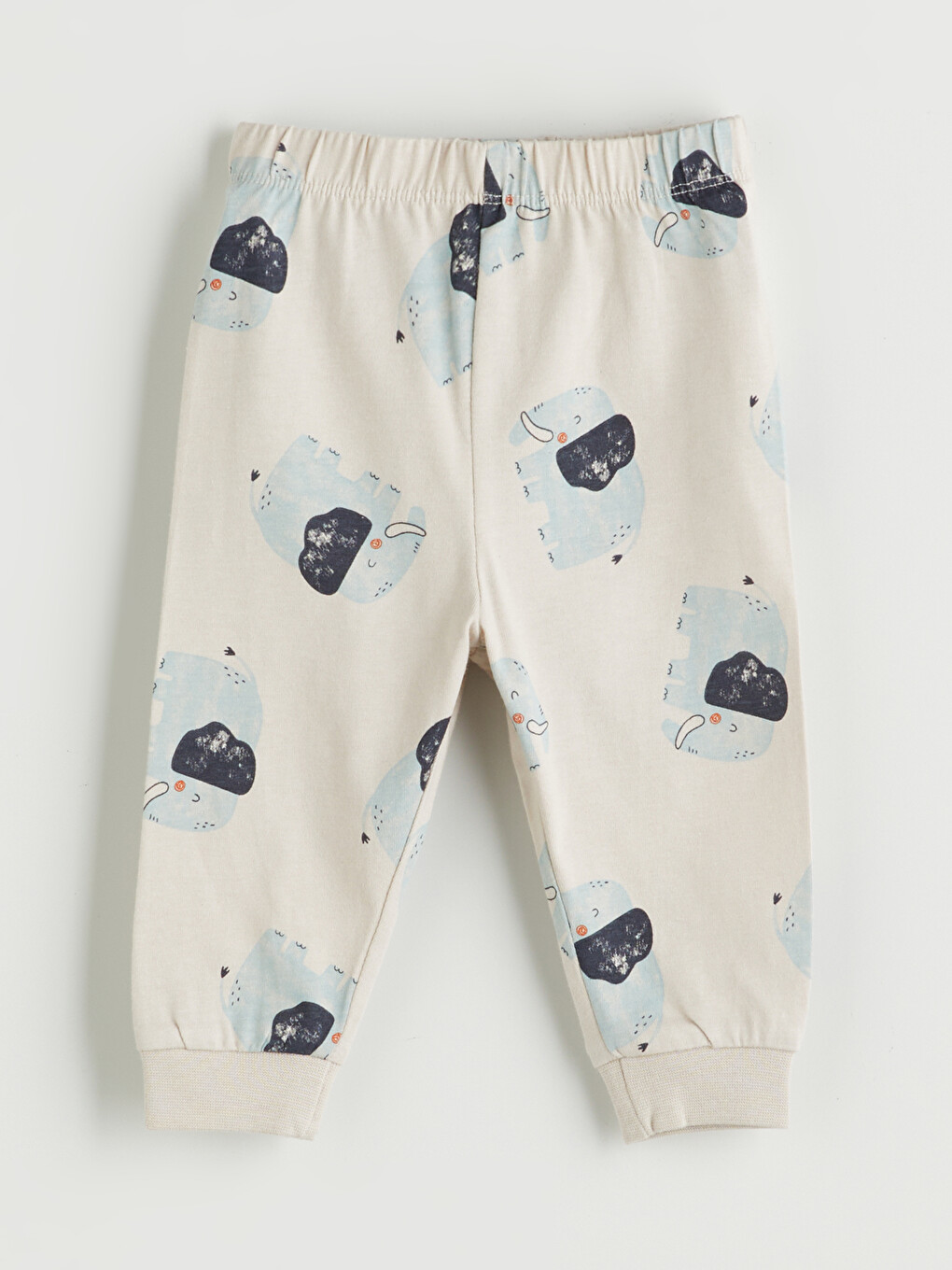 Gri Baskılı Erkek Bebek Pijama Takım-1