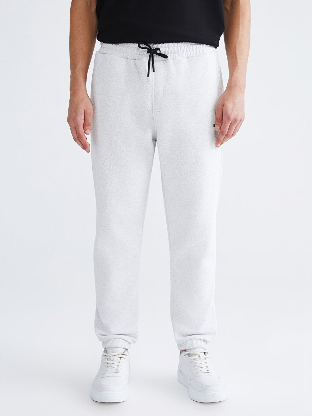 Άνδρας ΓΚΡΙ Φούτερ Joggers-1