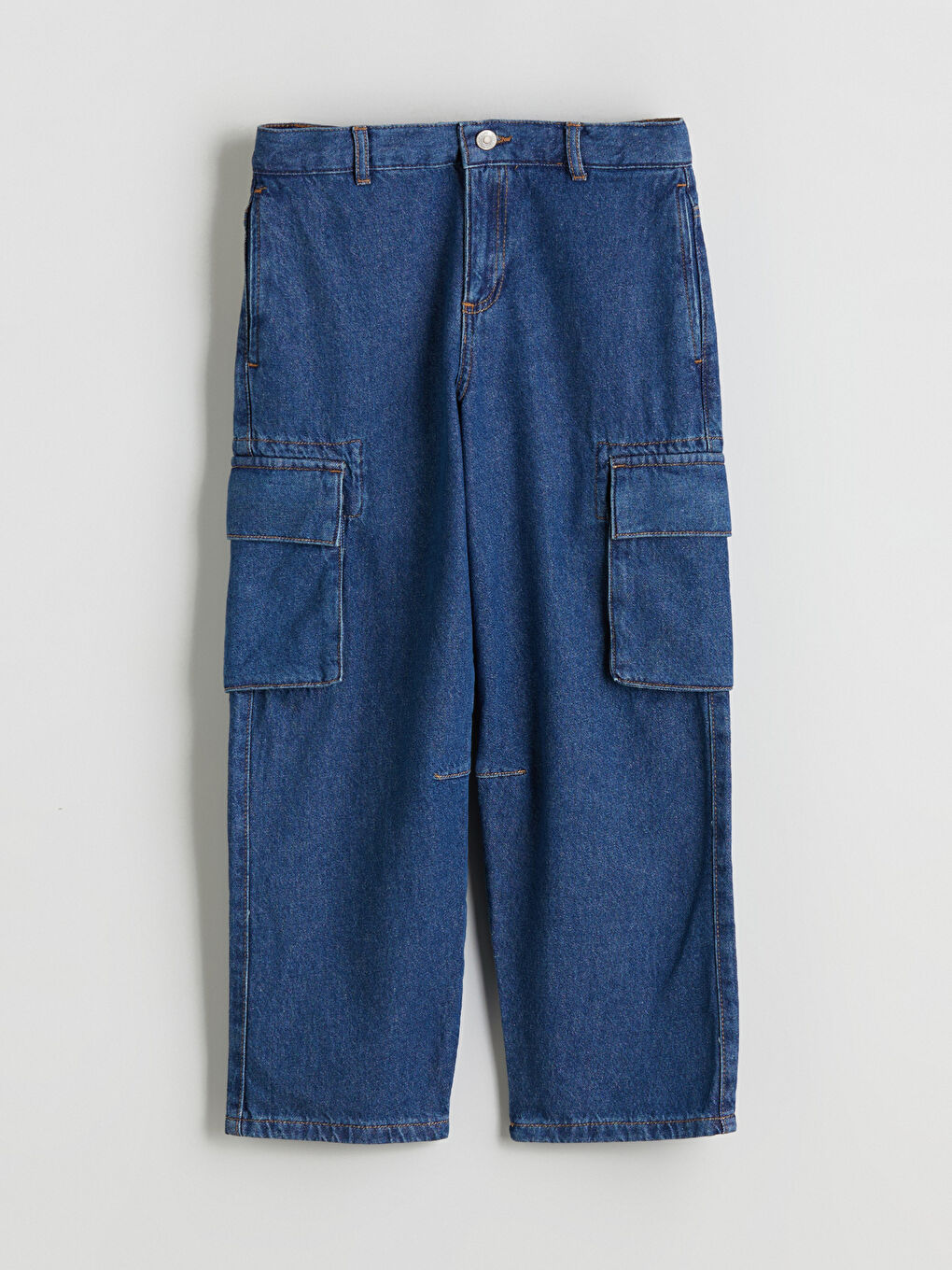 Loose Fit Boys' Cargo Jeans