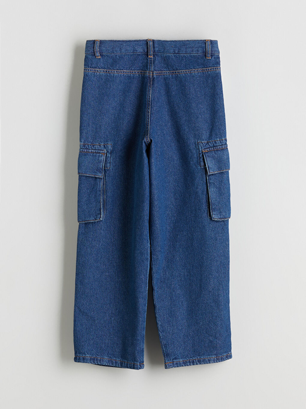 Loose Fit Boys' Cargo Jeans-3