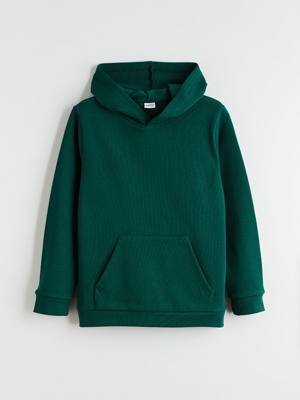 Yeşil Kapüşonlu Erkek Çocuk Sweatshirt