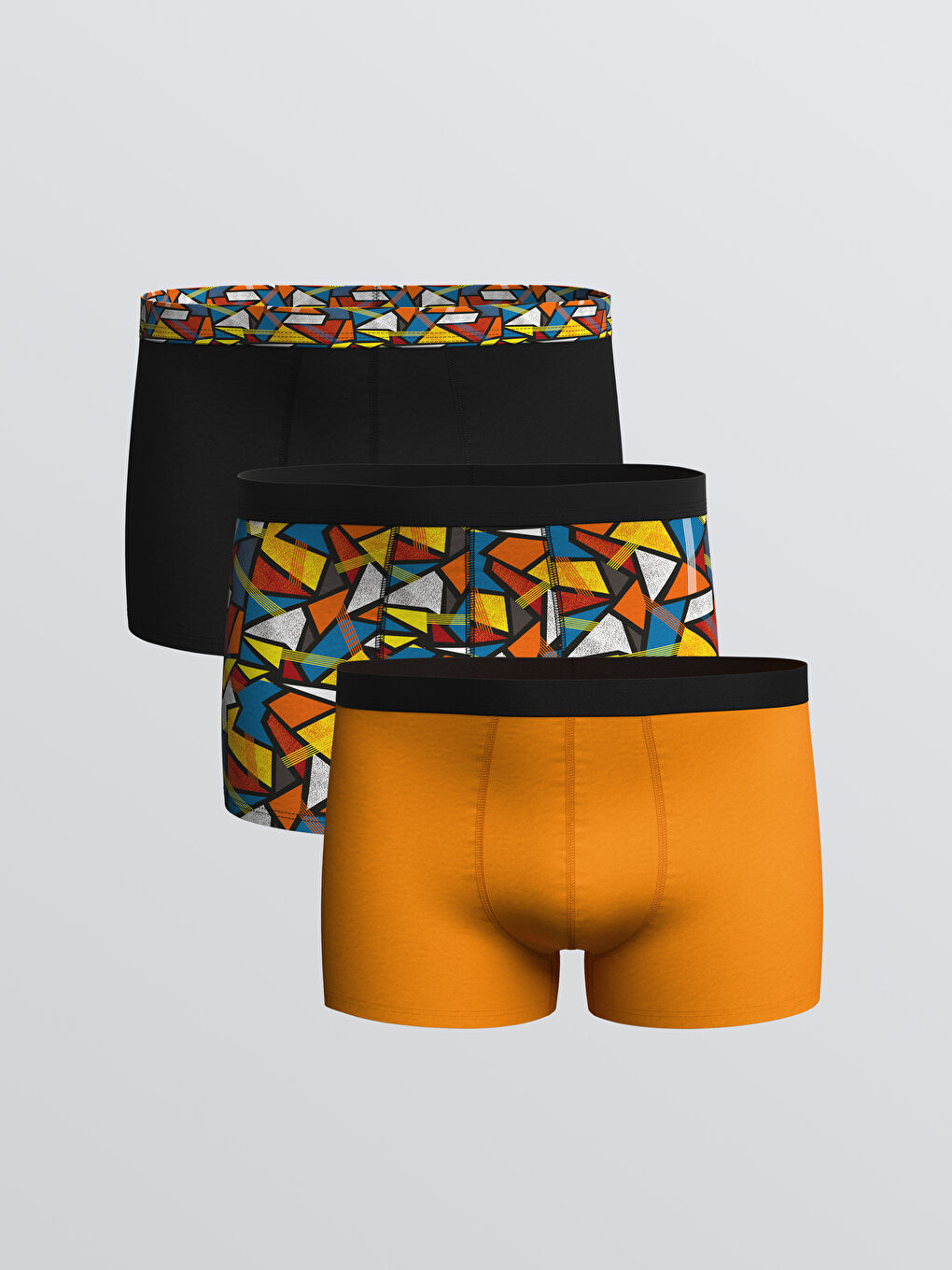 LC WAIKIKI Standard Fit Cotton Stretch Men's Boxer 3-pack -W59972Z8-LQJ