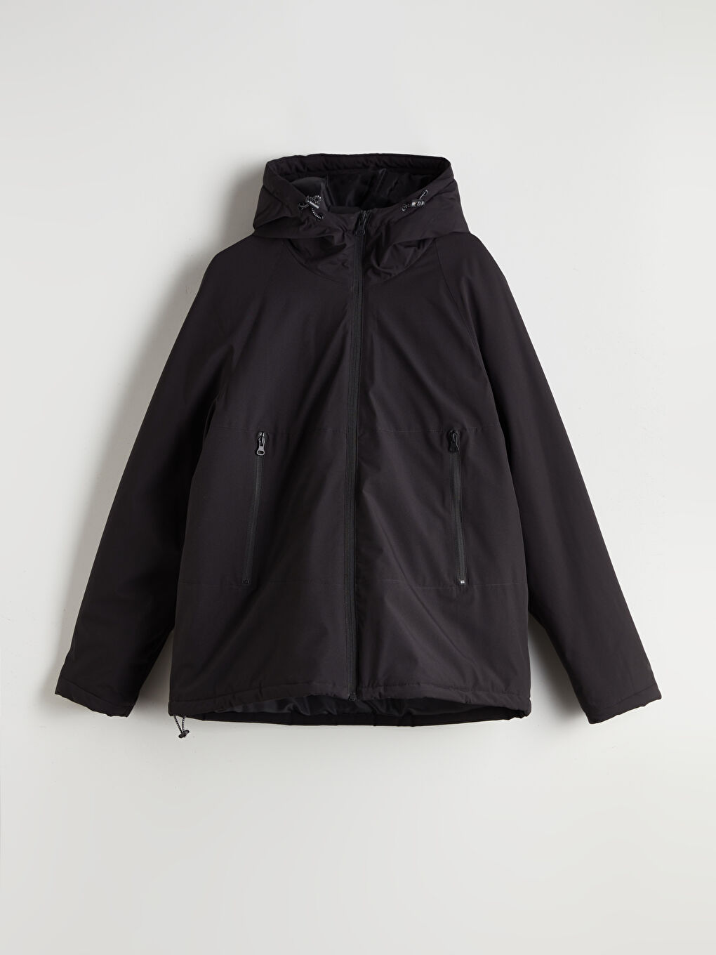 Standard Fit Hooded Men's Coat-5
