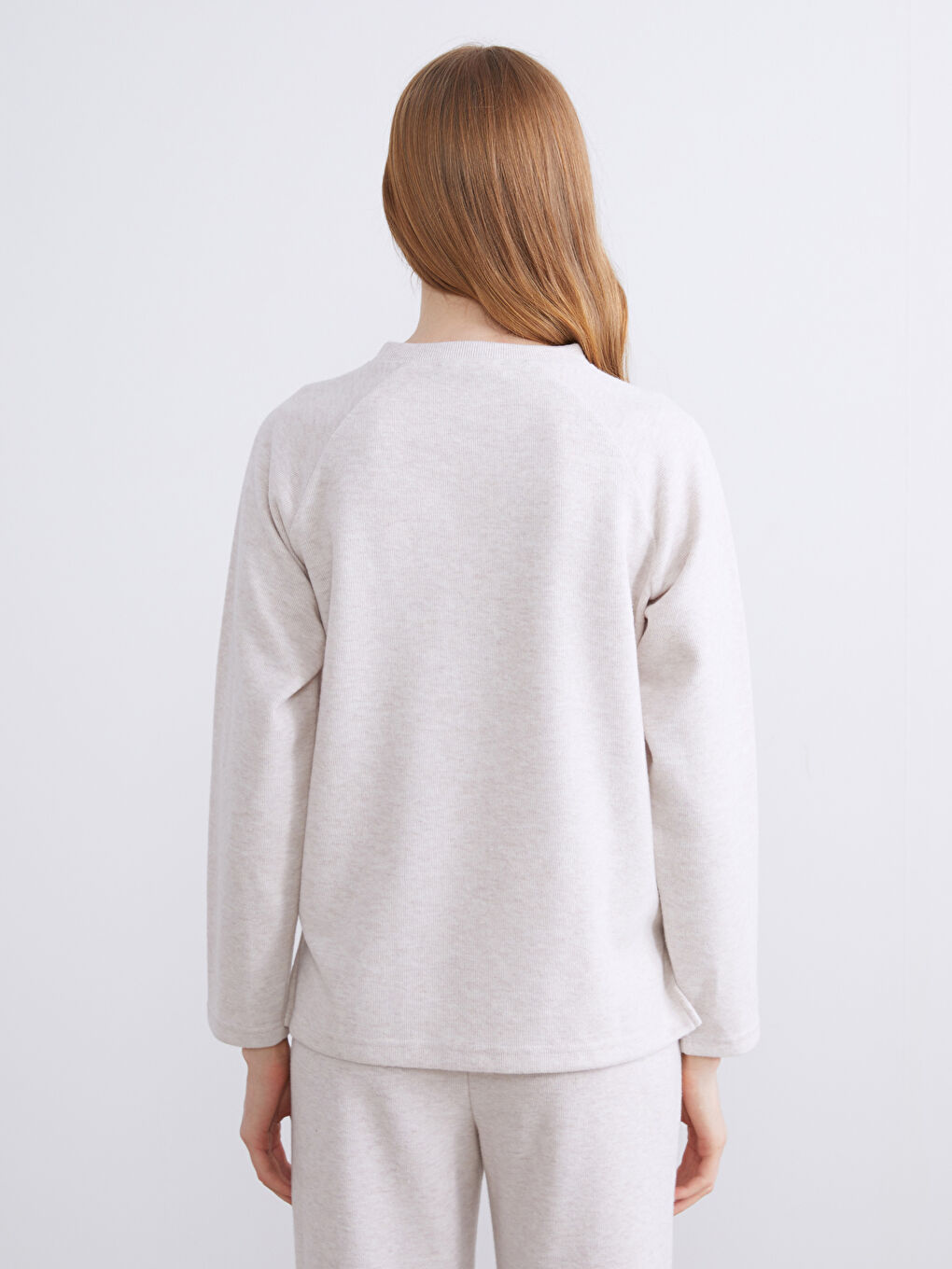 Crew Neck Women's Sweatshirt-3