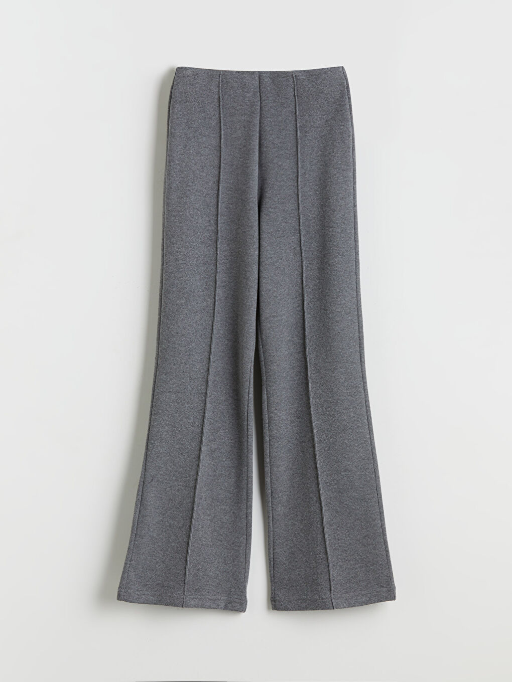 Elasticated Waist Wide Leg Women's Sweatpants-4