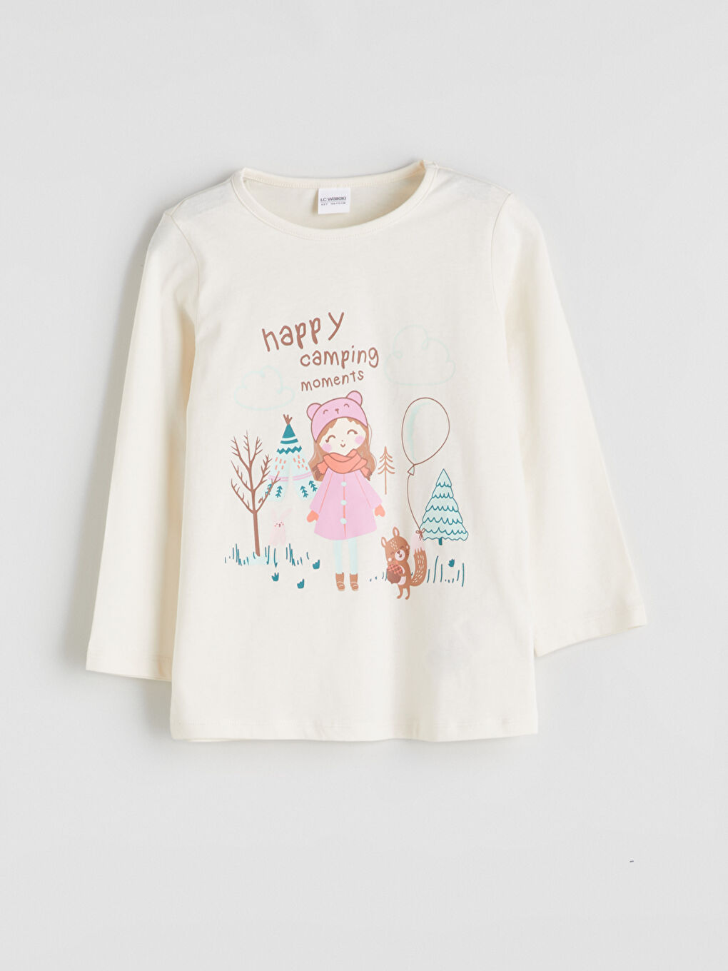 LCW Kids سێتی بیجامەی یه‌خه‌ خڕ بۆ کچان -W5AA41Z1-FDL
