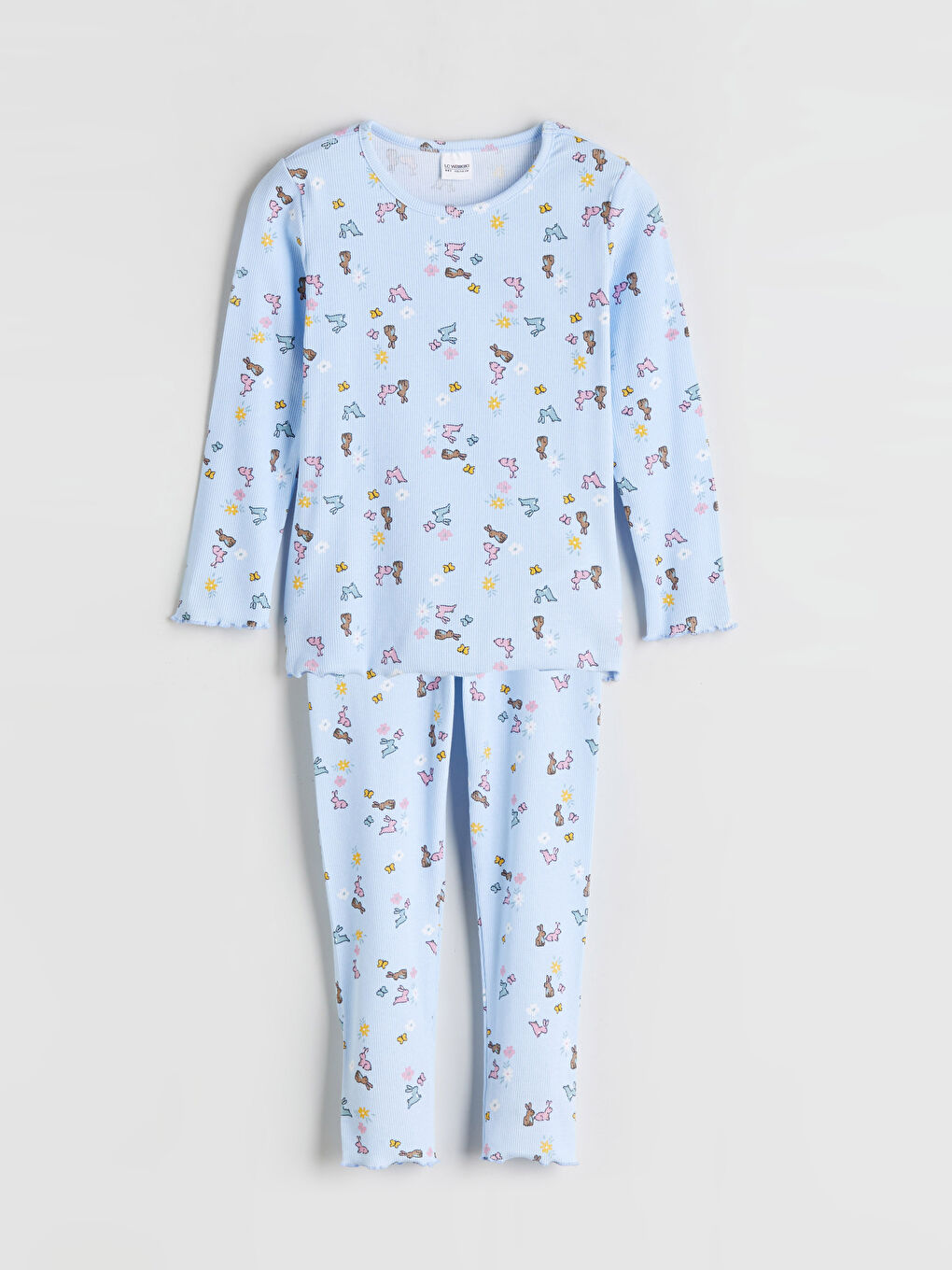 LCW Kids سێتی بیجامەی یه‌خه‌ خڕ بۆ کچان -W5AA49Z1-LQQ