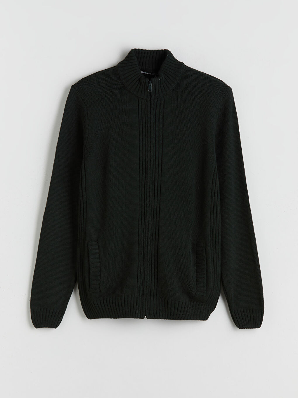 LCWAIKIKI Classic Regular Fit Funnel Neck Men's Knit Cardigan -W5AA60Z8-E3P