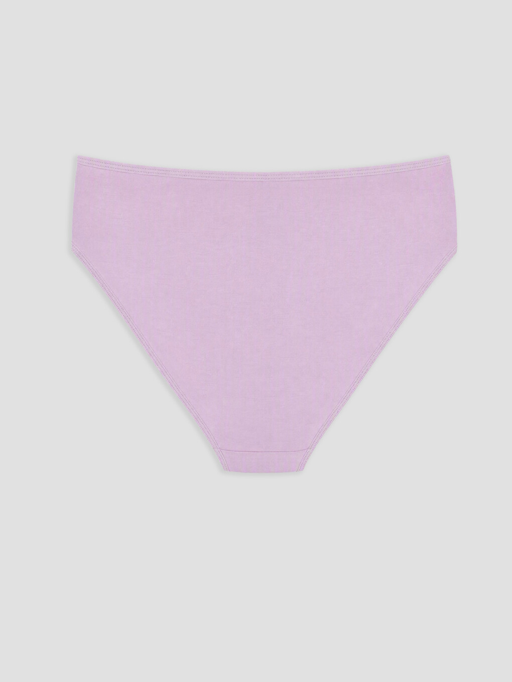 Lila Kedi Baskılı Bikini Külot-1