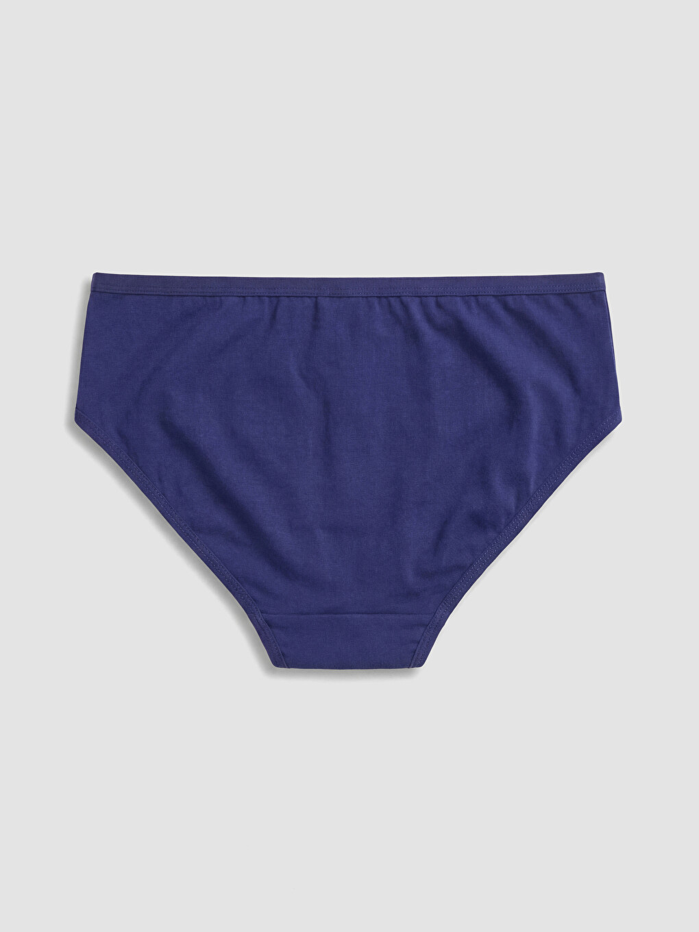Ekru Baskılı Bikini Külot-1