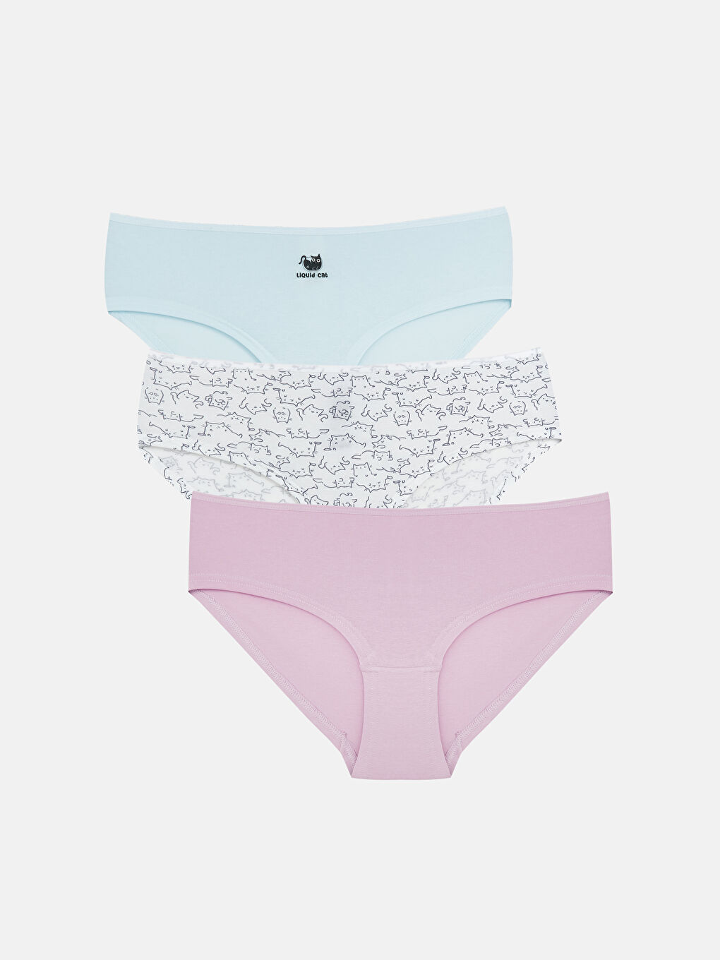 Printed Hipster Knickers 3-Pack