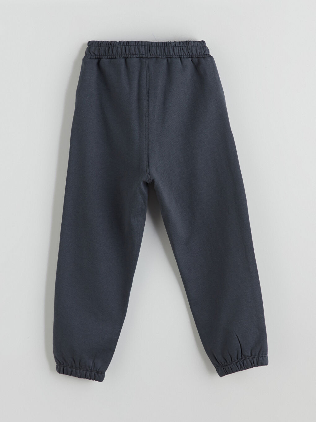 Elasticated Waist Basic Thick Boys' Jogger Sweatpants-2