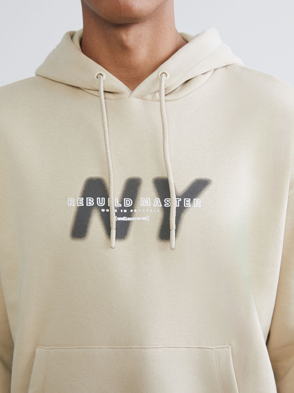 Long Sleeve Printed Men's Thick Hoodie-2