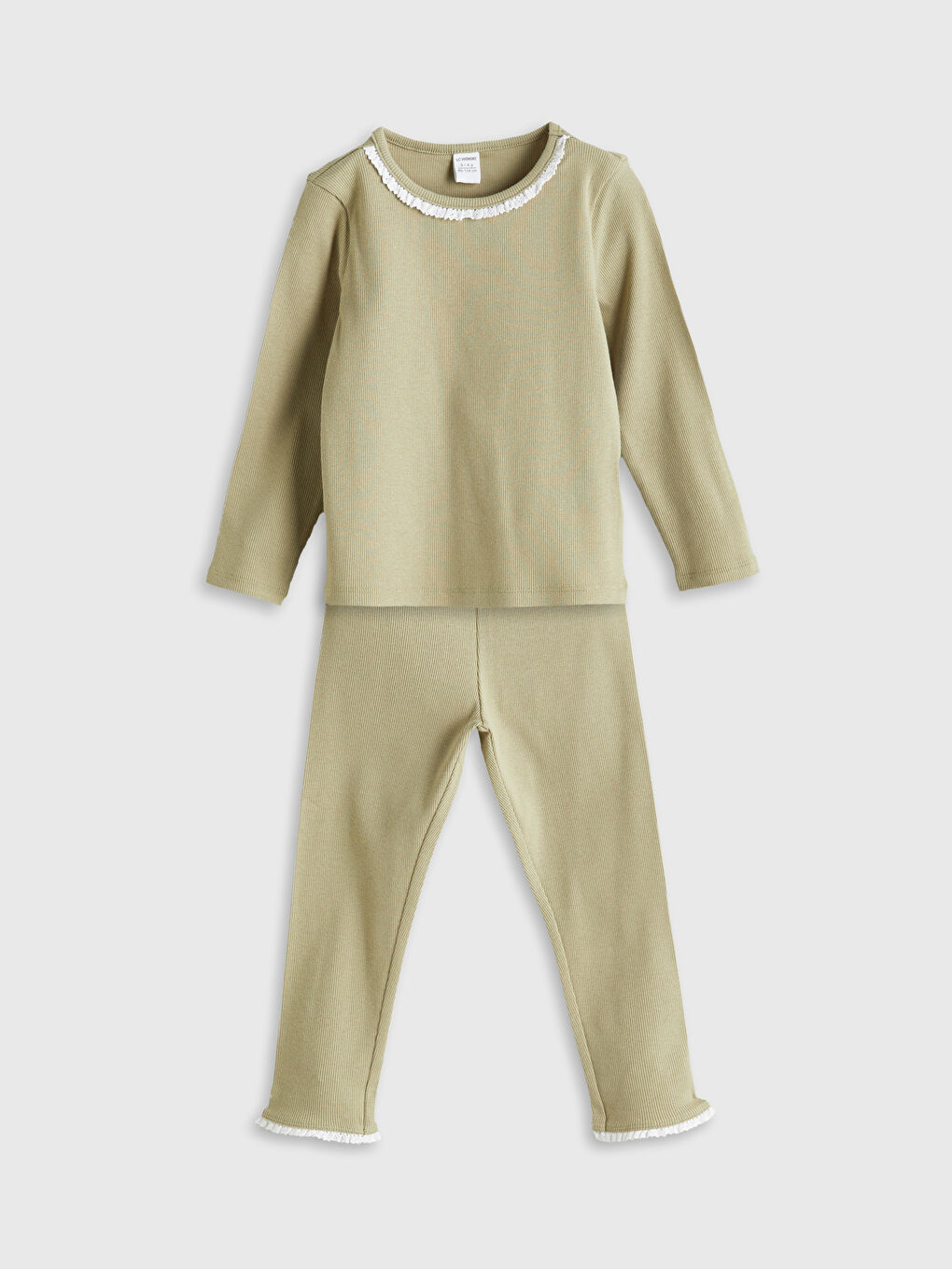 LCW baby Bluza sa okruglim izrezom i helanke za devojčice - 2 pakovanja -W5AB10Z1-GC6