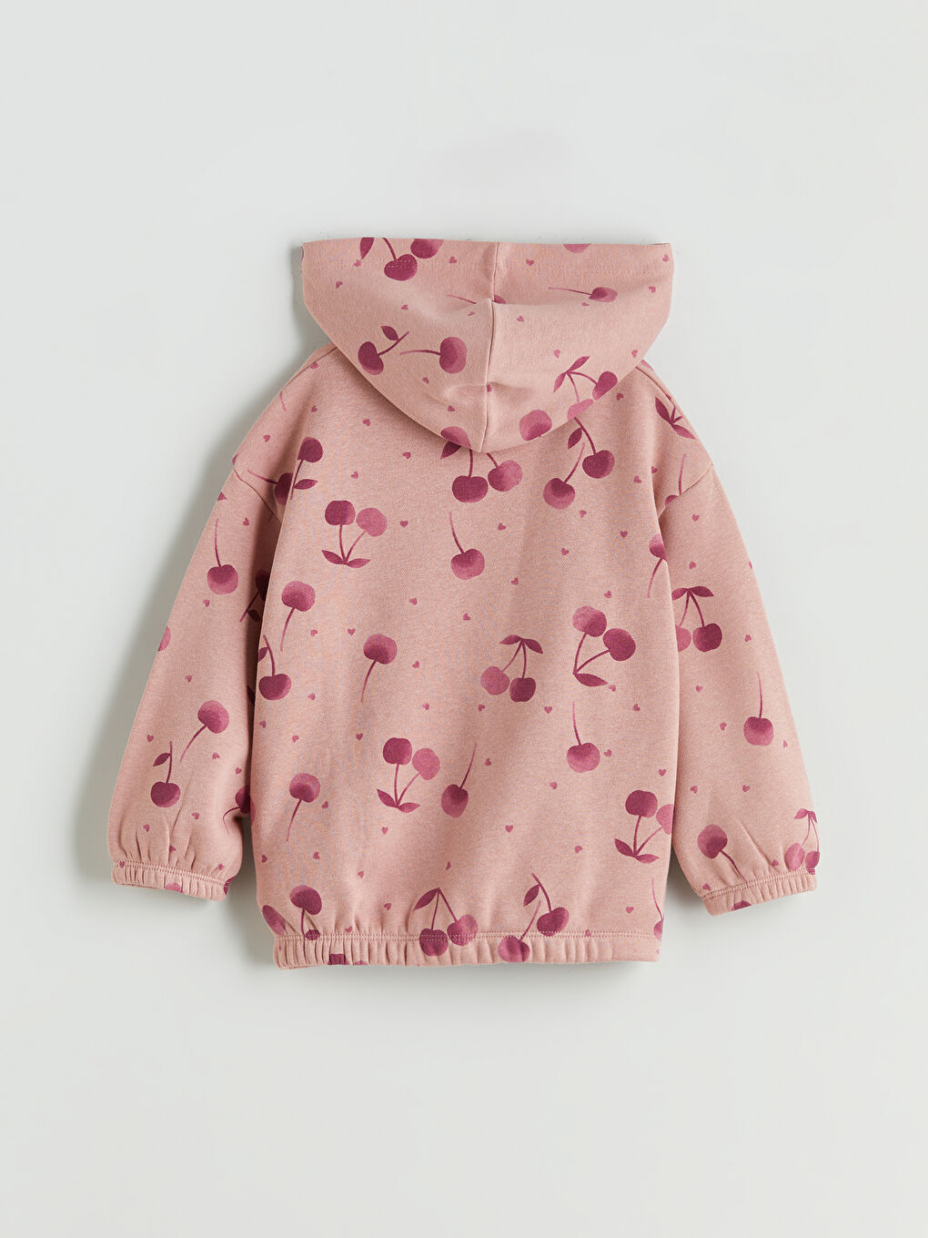 LCW Kids Момиче Розово Суитшърт с цип -W5AB11Z1-LT7
