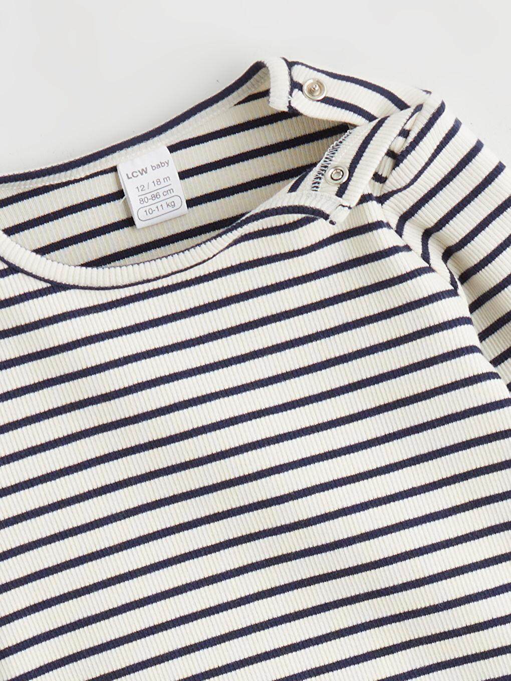 İndigo Kız Bebek Jean Elbise ve Tişört-4